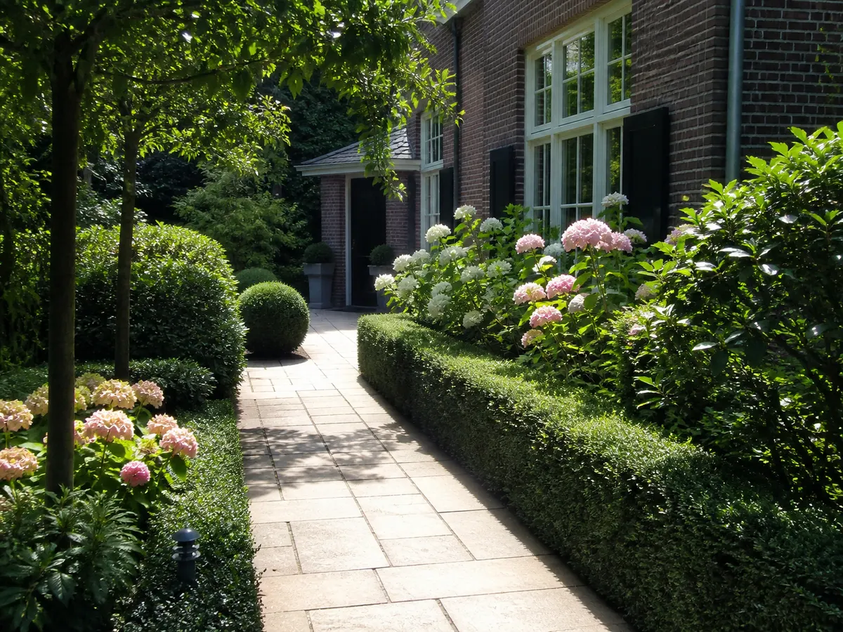 Schoon tuinpad